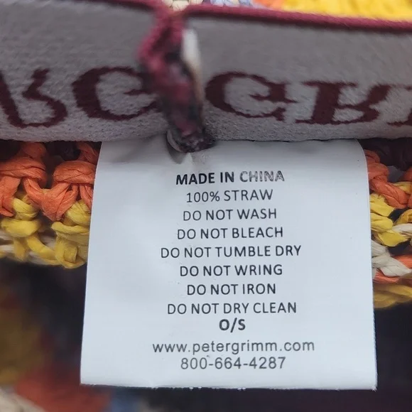 Peter Grimm Multicolor Crochet Bucket Hat - Picture 5 of 8